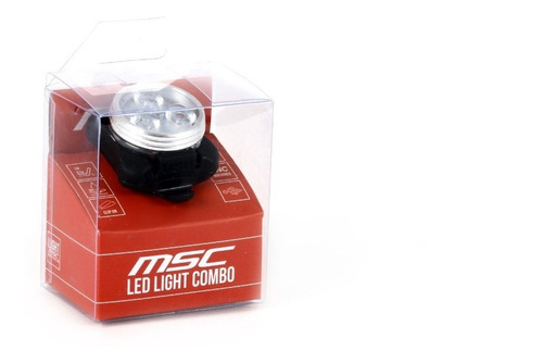 Luz Led De Bici Delantera Msc Blanca 35 Lumens Recargable