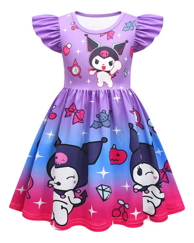 Vestidos De Verano Informales Para Niños Vestido Kuromi