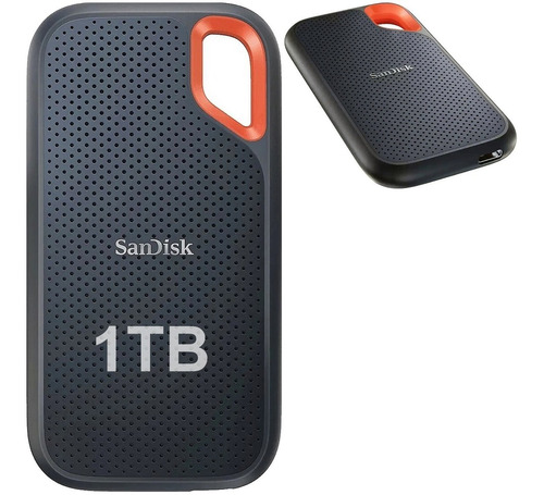 Imagen 1 de 8 de Disco Solido Ssd Externo Sandisk Extreme 1tb 1050mb/s Usb-c