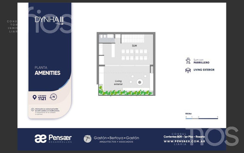 Imagen 29 de 30 de Venta Departamento Monoambiente Con Balcón Y Amenities Barrio Martin A Estrenar