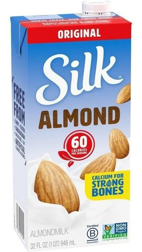 Leche De Almendras Silk Almond