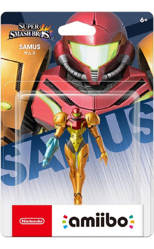 Amiibo Metroid Super Smash Bros Samus Edición Japonesa