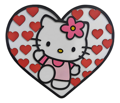 Cuadro Decorativo De Hello Kitty