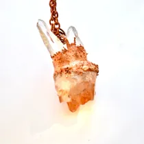 Comprar Collar Talisman Armonizacion De Chakras, Piedras Cuarzo Cod1