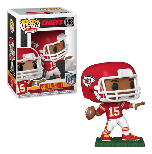 Funko Pop! Nfl Chiefs - Patrick Mahomes #148 Caja Dañada