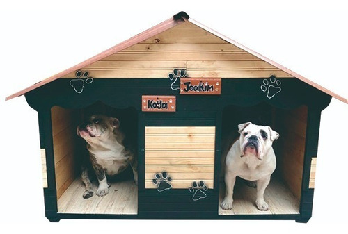 Casas Para Perros (techo Teja Para Intemperie)+envio Gratis
