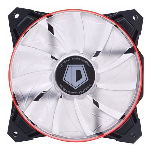 Imagen 4 de 9 de Cooler 120mm Id-cooling Pwm 1500rpm 62 Cfm Con Leds Rojos