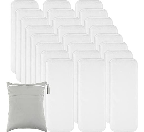 Paq 24 Insertos De Pañales De Tela Reutilizables Born Insert