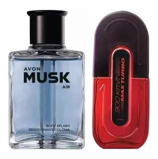 Colonia Masculina 100ml 300km Max Turbo+musk Air