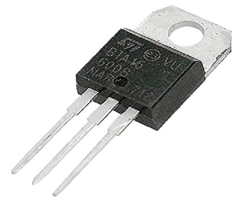 Bta16-600b Triac 600v 16a Bta16-600 Pack De 5unidades