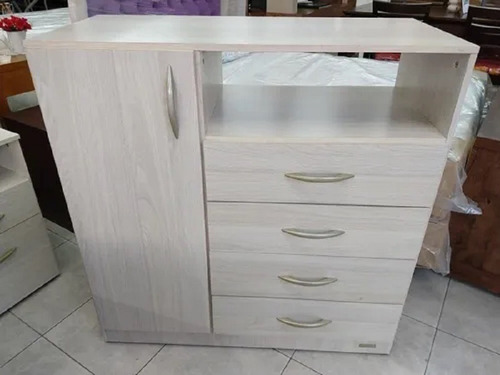 Chiffonier Cajonera 4 Cajones- 1 Puerta- 1 Estante Cod. 921