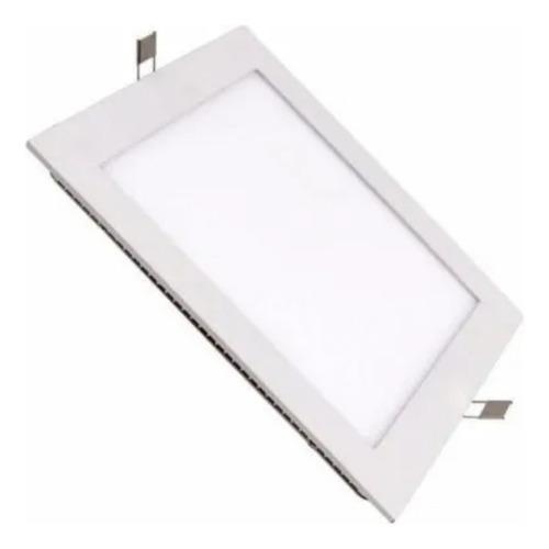 Panel Led Cuadrado De Embutir 24w 220v Luz Fria