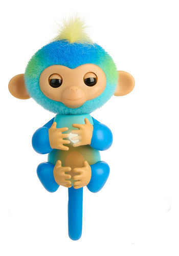 Fingerlings Monito Interactivo Leo Azul 3115
