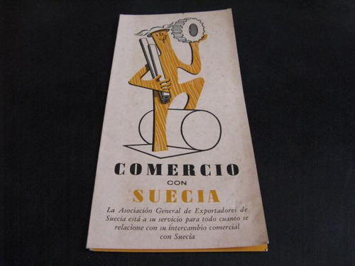 Burun Danga: Brochure Antiguo Comercio Suecia B1-b5 Bhh