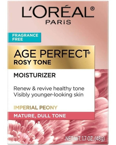 Loreal Age Perfect Rosy Tone Crema Hidratante Sin Fragancia