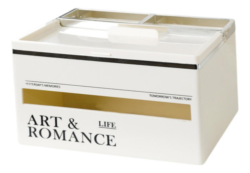 Porta Pañuelos Con Caja De Almacenamiento, Dispensador De