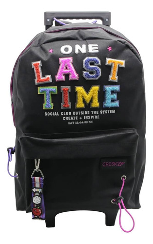 Mochila Con Carro Cresko One Time 18 Pulgadas Ck870