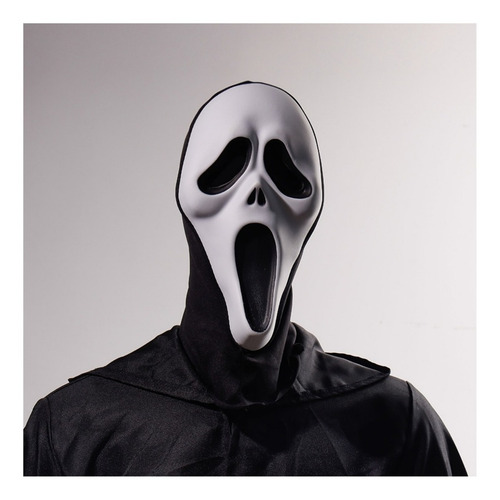 Accesorios De Disfraz De Ghostface, Mxrea-002, 2 Pzas. 30x17 Color Negra Screammask