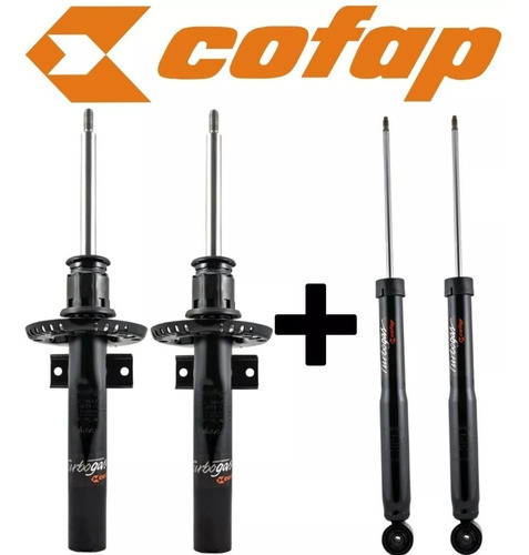 Kit 4 Amortecedor Vw Fox 2005 2006 Original Cofap Novos