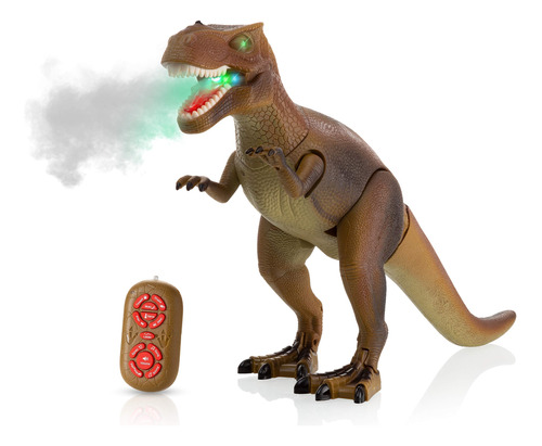 Dinosaurio Tiranosaurio Rex Camina Sonidos Reales