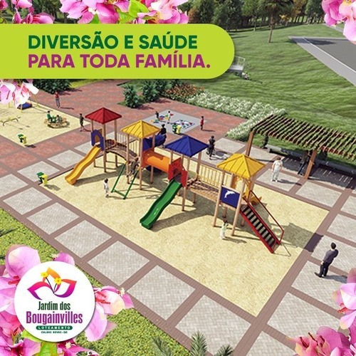 Imagem 9 de 11 de Loteamento Parcelado Jardim Dos Bougainvilles - Lote A Venda No Bairro Serrano - Caldas Novas, Go - Jardim-dos-bougainvilles