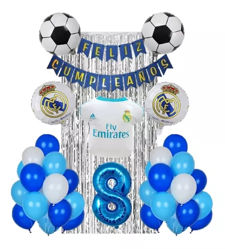 Globos Del Real Madrid Para Fiestas De Cumpleaños