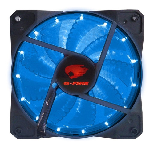 Cooler Fan Ventoinha G-fire - 120mm 12cm Fita 15 Leds  + Nf