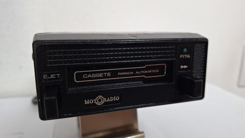 Toca Fitas Motorradio Auto Deck Cs-m01 Funcionando (Usado)