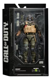 Ghost (jawbone) Call Of Duty Figura De Acción Jazwares