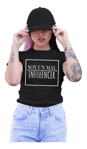 Blusas Negras Diseños De Influencers Redes Sociales Casuales