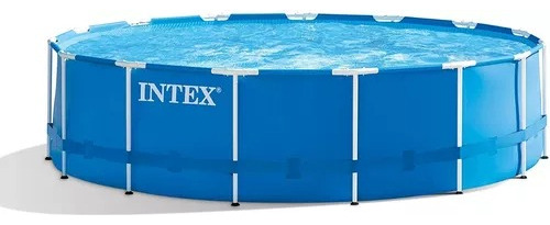 Piscina Intex Redonda Metal Pool Set 4.57x1.22cm 