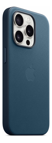 Forro iPhone 15 Pro Max Magsafe Apple Trenzado Azul Pacífico