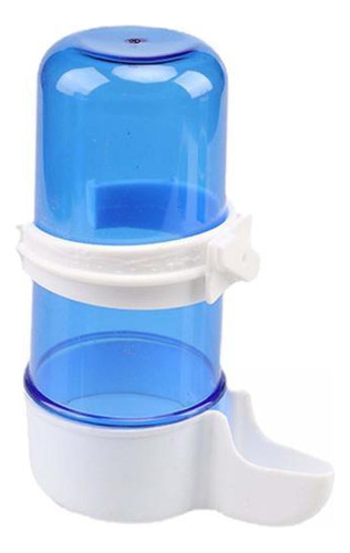 2 Comederos De Agua Para Pájaros Jaulas De Interior Azul