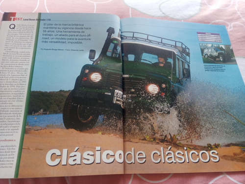 Revista Parabrisas 296 Junio2003 Land Rover Defender110.leer