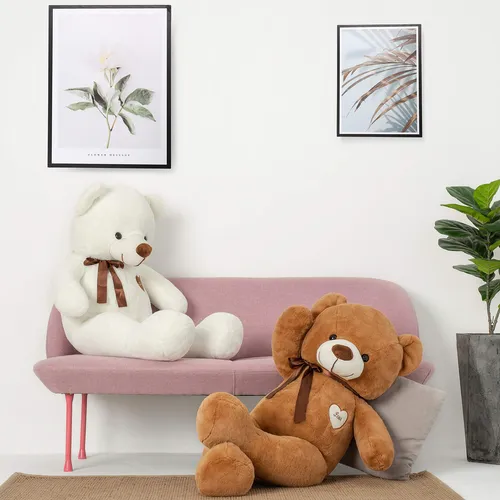 Oso De Peluche Yunnasi, Grande, 80 Cm, Con Corazón De Amor