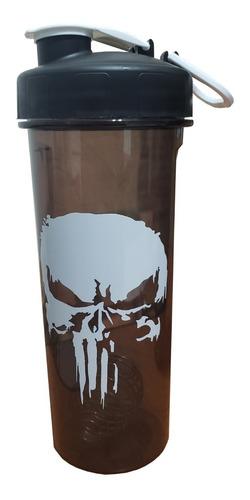 Shaker Punisher Design Vaso Gym Caramañola 750 Ml Bpa Free