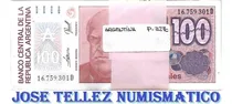 Comprar Fajo 100 Billetes 100 Australes Serie D Unc Palermo
