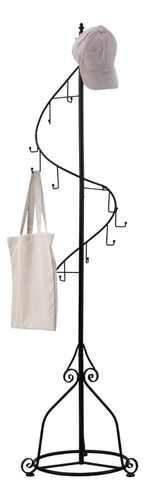 Perchero Para Bolsas Restaurante Elegante Espiral Moderno