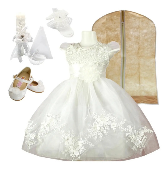 Vestidos Para Bautizo Nina | MercadoLibre 📦