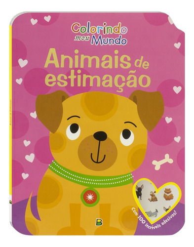 Colorindo meu mundo: Animais de Estimação, de Mammoth World. Editora Todolivro Distribuidora Ltda., capa mole em português, 2022