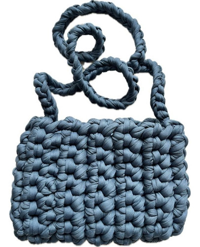 Cartera Tejida A Mano Al Crochet 