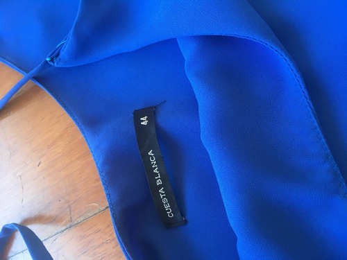Remera Musculosa Cuesta Blanca M Azul Electrico