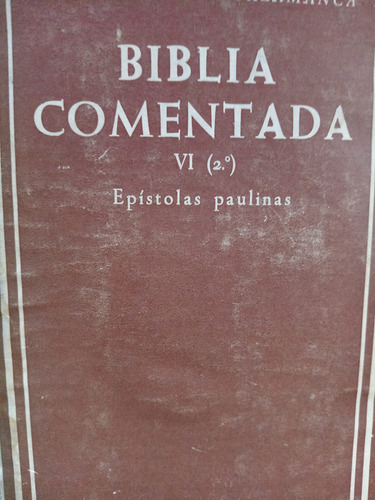 Bbiblia Comentada Vi Epístolas Paulinas