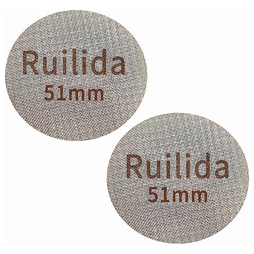 2 Paquetes De Filtros Pastillas De Espresso De 51mm, Re...