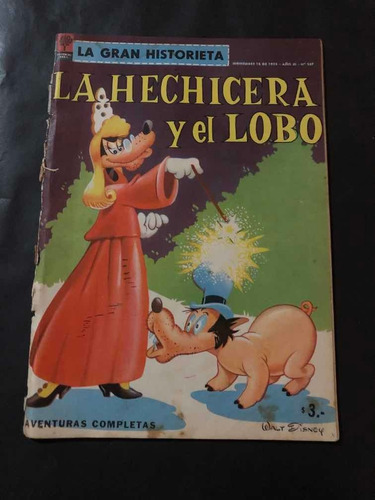 Antiguo Comic Walt Disney La Gran Historieta. N*287. 53188.