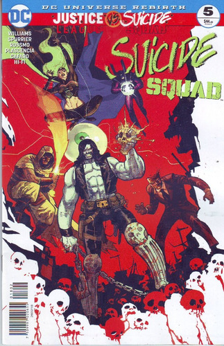 Comics Dc Universe Rebirth Suicide Squad # 5 Embolsado (Usado)