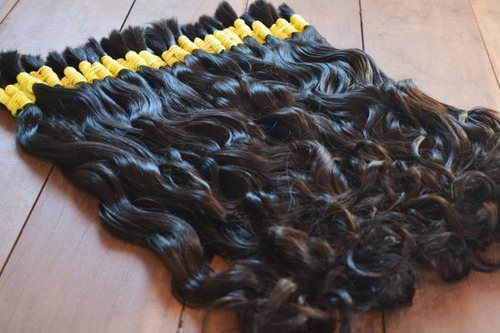 Cabelo Humano Mega Hair 75cm 100gr Liso Brasileiro
