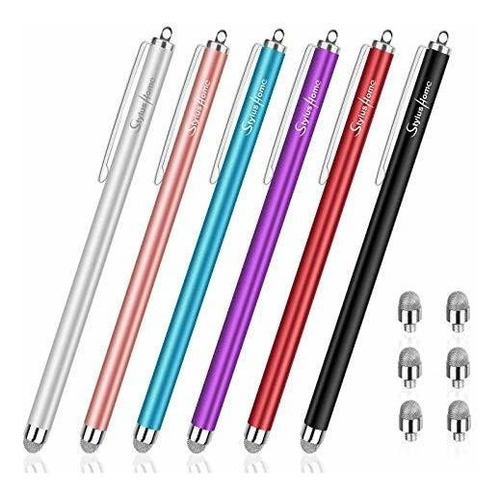 Lapiz Capacitivo Para Pantalla 6 Unidade Punta Fibra Tra Vc