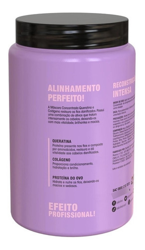 Máscara S.o.s Hidratação Bio-reconstrução Salon Line 1kg