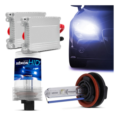 Kit Xenon Automotivo H1 - H11 - H3 - H7 - Hb3 -hb4 6000k